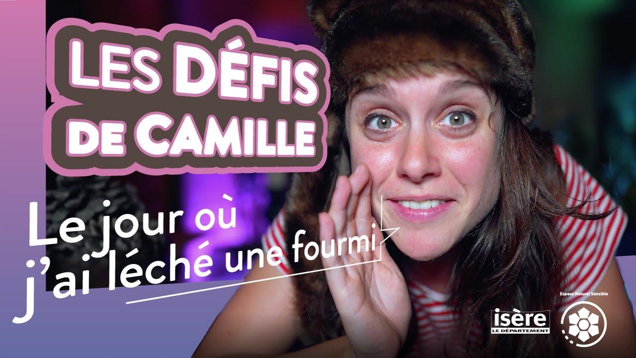 Les défis de Camille : Lécher une fourmi