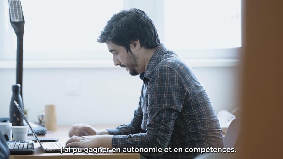 Vidéo Portraits Marque Employeur Isère  Evolution au travail - Isère Département